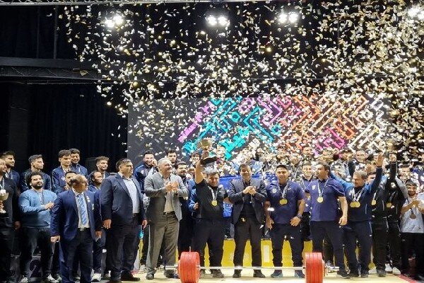 لیگ برتر وزنهبرداری؛ تیم مناطق نفت خیز قهرمان شد