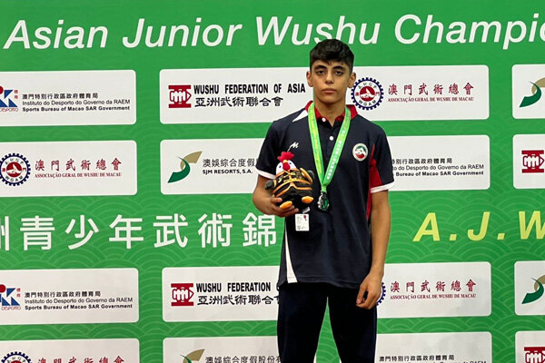 ماهان احمدپور نایب قهرمان آسیا شد/ مدال‌های ایران دو رقمی شد