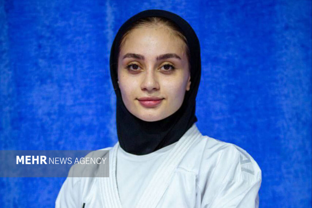 مبینا حیدری سهمیه دهم کاراته ایران در قهرمانی جهان را کسب کرد