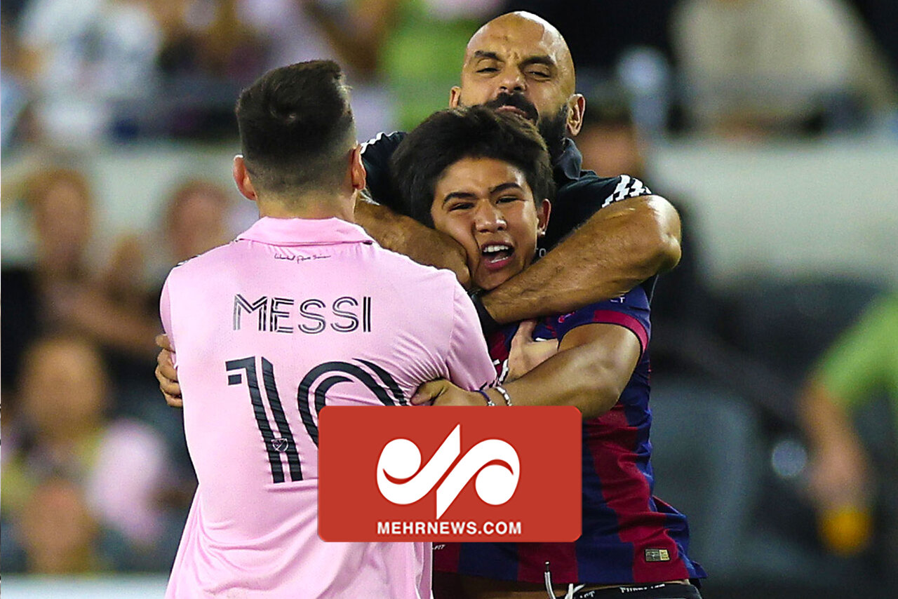 محافظ مسی مانع رسیدن جیمی جامپ شد