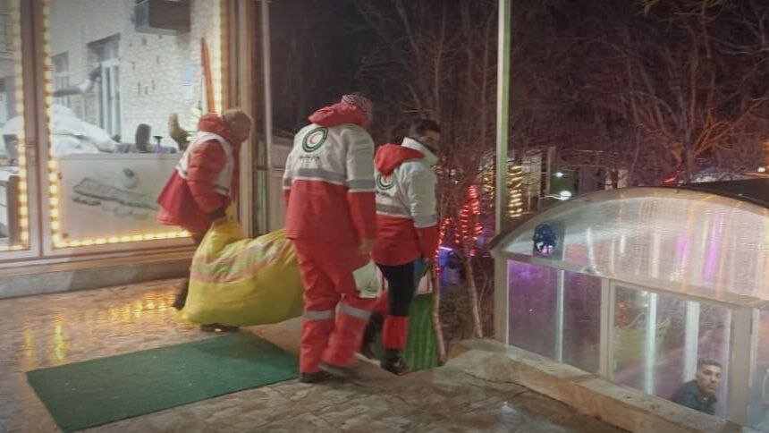 محبوبی: مسافران گرفتار در کولاک محور نقده پیرانشهر اسکان یافتند