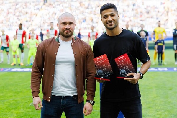 محبی در روسیه دو جایزه را با هم برد