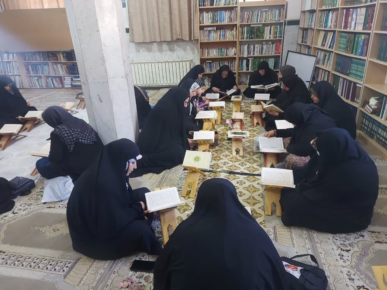 محفل «زندگی با آیه‌ها» در کامیاران برپا شد