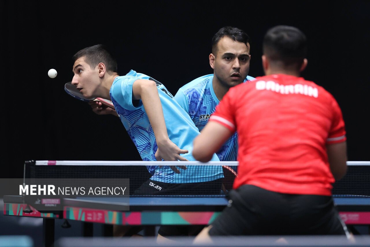 مدال تیم دوبل تنیس روی میز قطعی شد