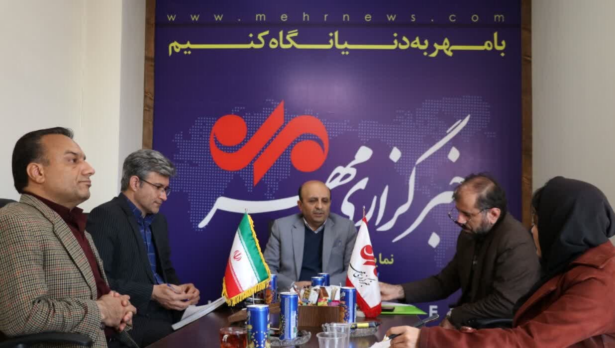 مدیرکل منابع طبیعی اصفهان از خبرگزاری مهر بازدید کرد