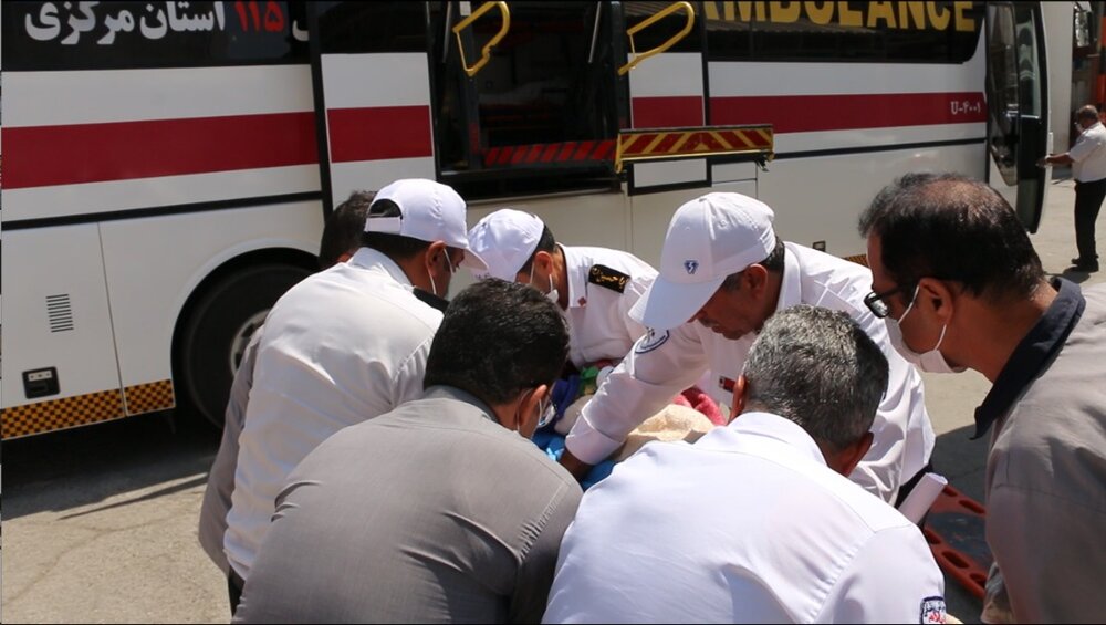 مراجعه ۸۶ نفر به اورژانس تهران تا پایان مراسم ۲۲بهمن