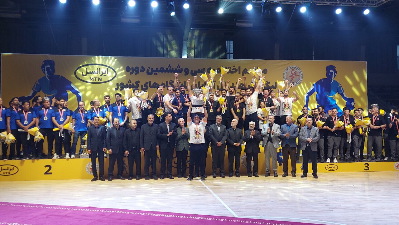 مراسم اختتامیه سی و ششمین دوره لیگ برتر هندبال مردان برگزار
شد