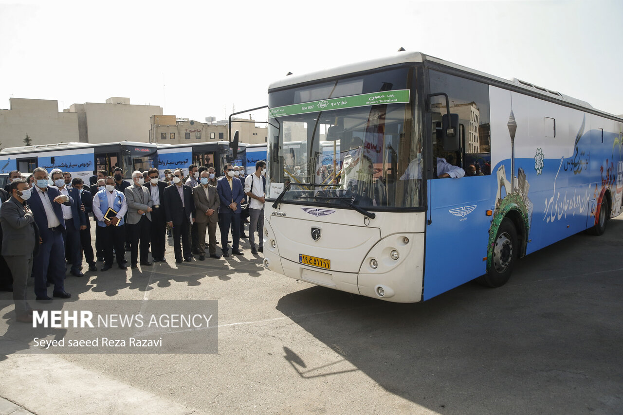 مراسم افتتاح فاز دوم پویش جهادی واکسیناسیون شهروندان تهرانی