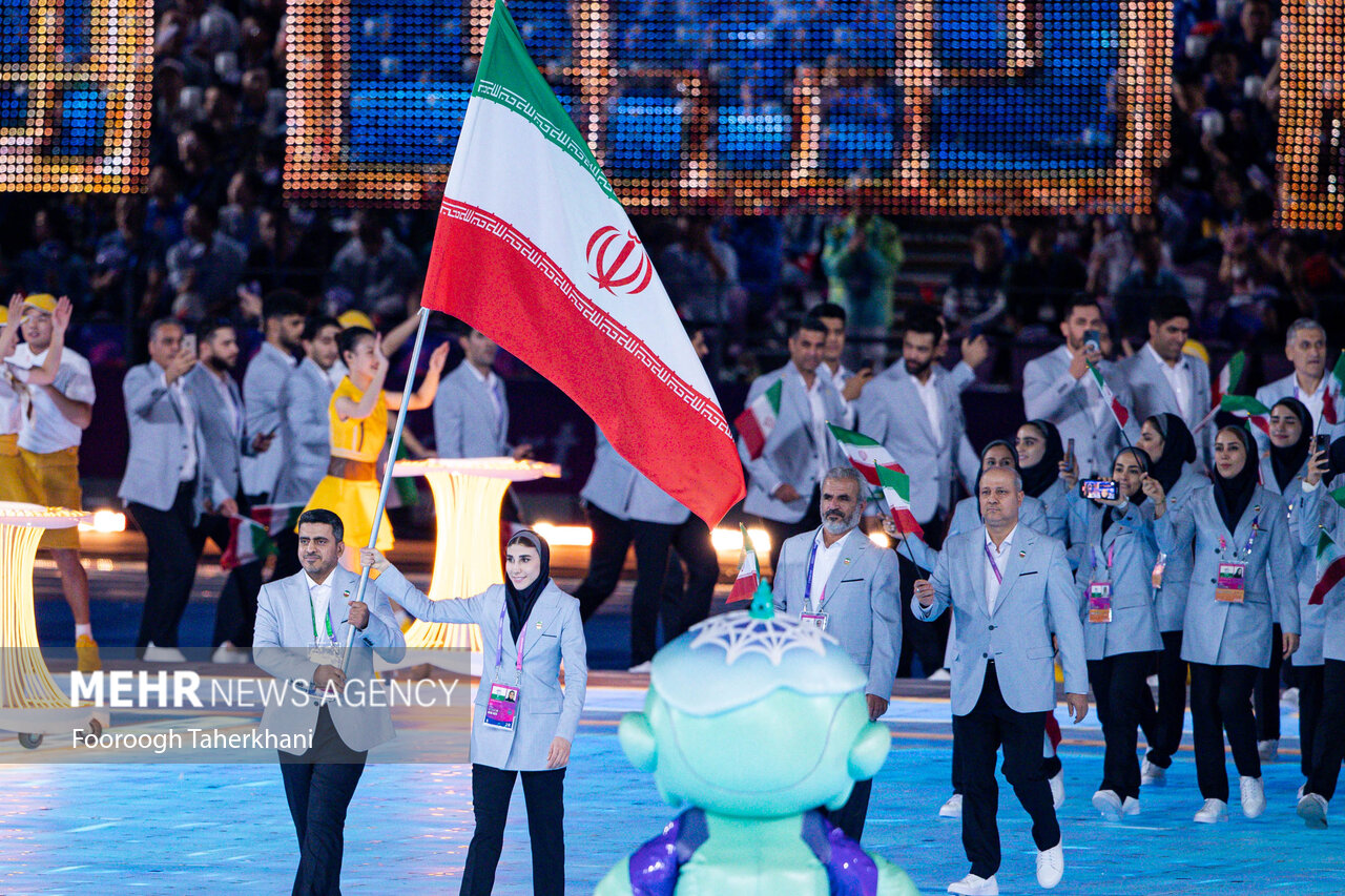 مراسم افتتاحیه نوزدهمین دوره بازی های آسیایی «هانگژو۲۰۲۳»