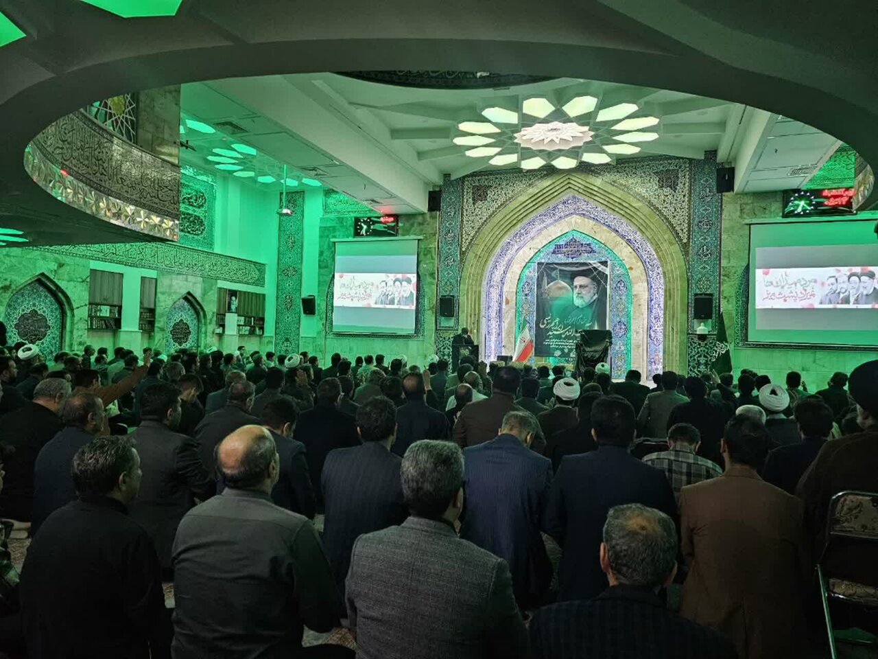 مراسم بزرگداشت شهیدان راه خدمت در مهدیه سنندج