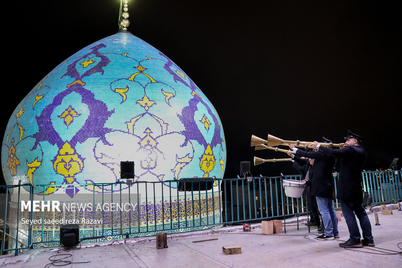 مراسم تحویل سال ۱۴۰۲ در آستان امامزاده صالح(ع) تجریش