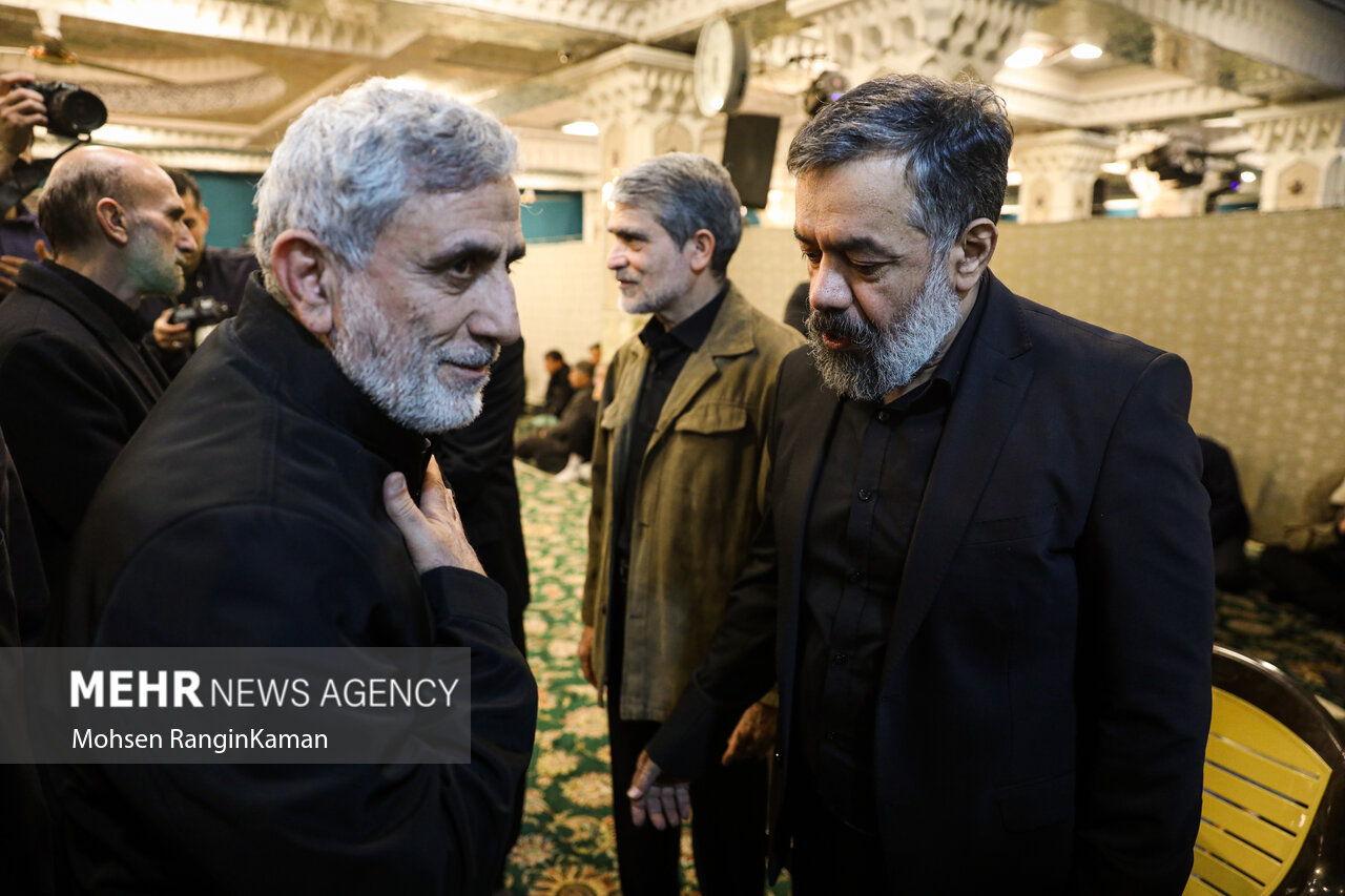 مراسم ترحیم آتش نشان شهید «قریب‌رضا دارابی»