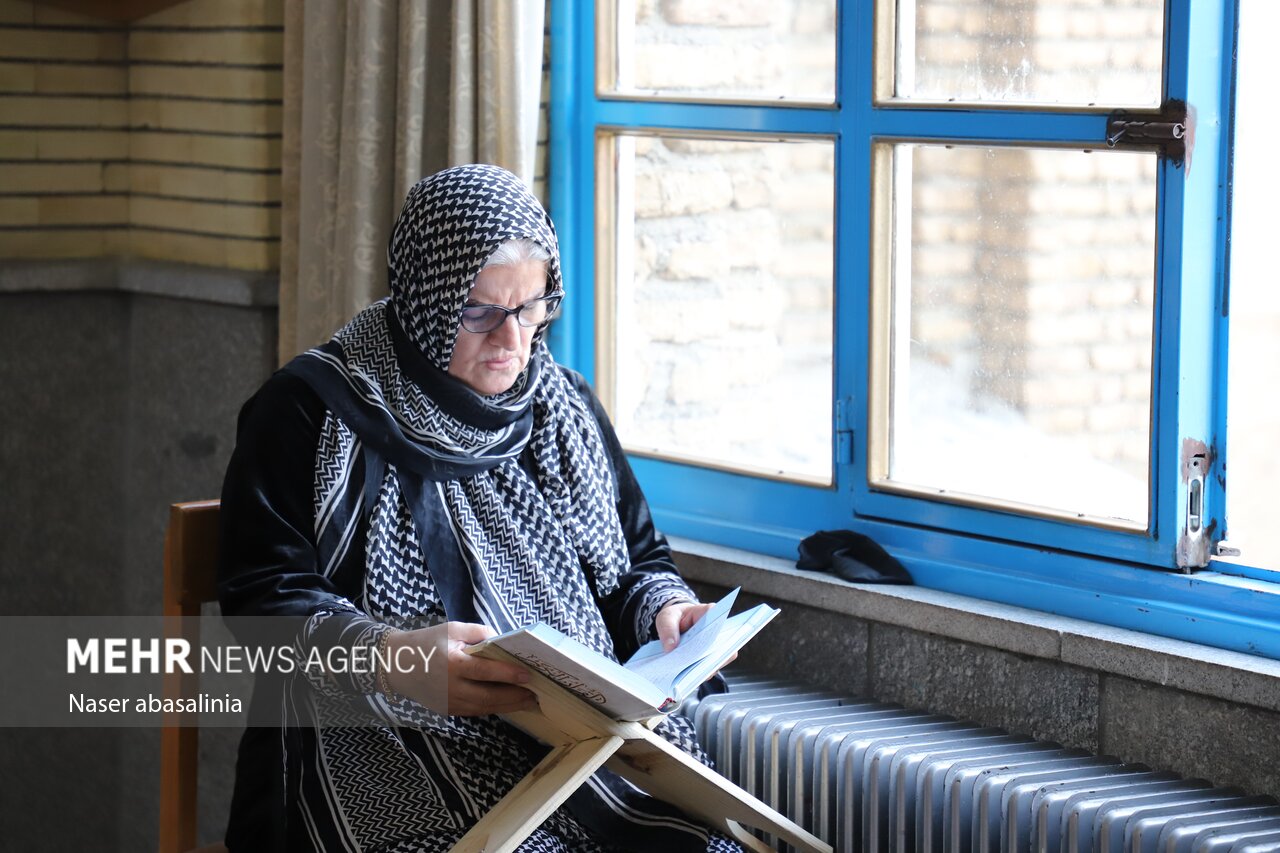 مراسم جزء خوانی قرآن کریم