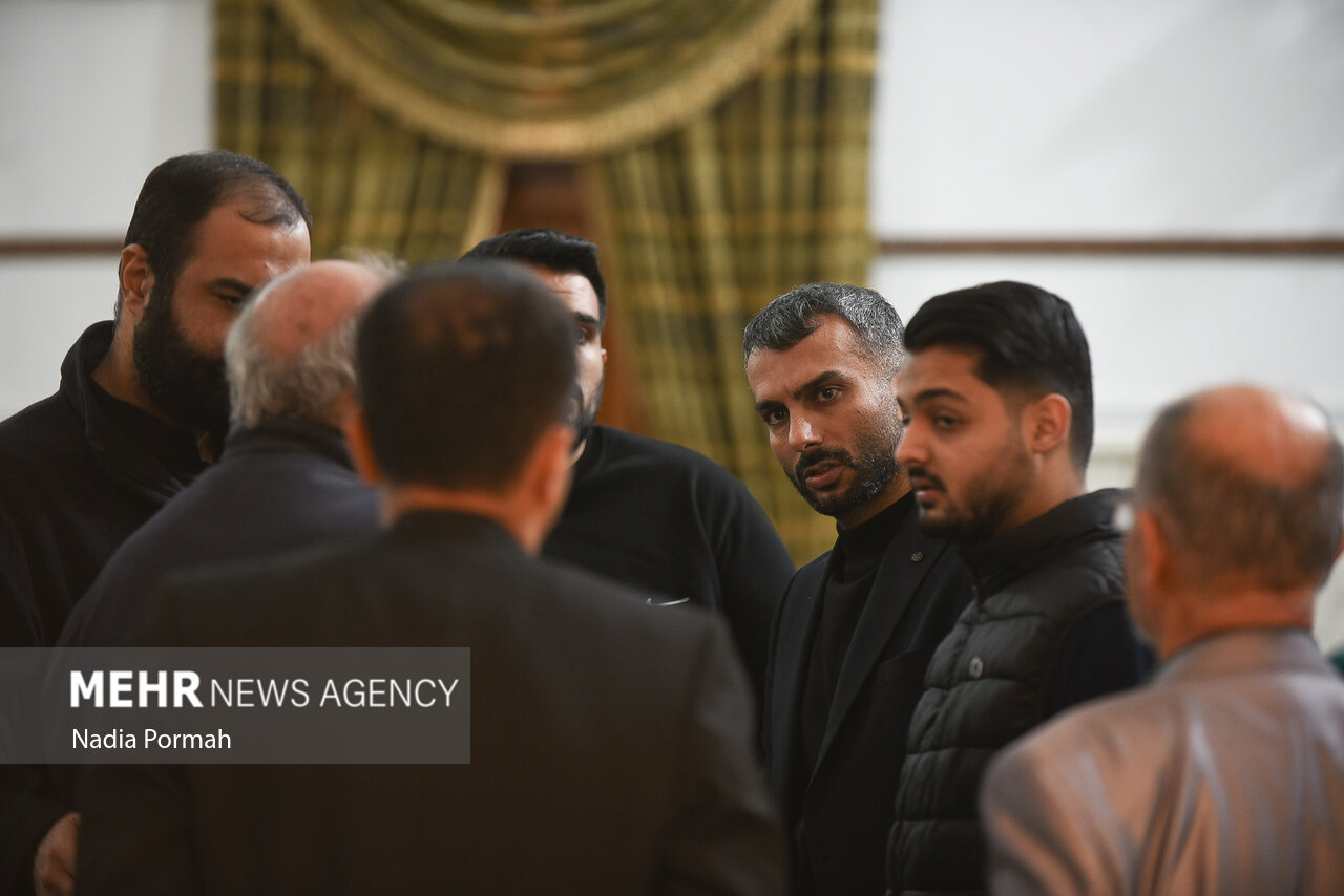 مراسم ختم مادر محمدحسین میثاقی