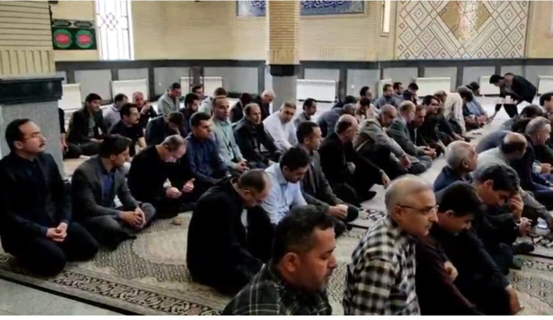 مراسم سوگواری شهادت رییس جمهور و همراهانش در دانشگاه
ارومیه