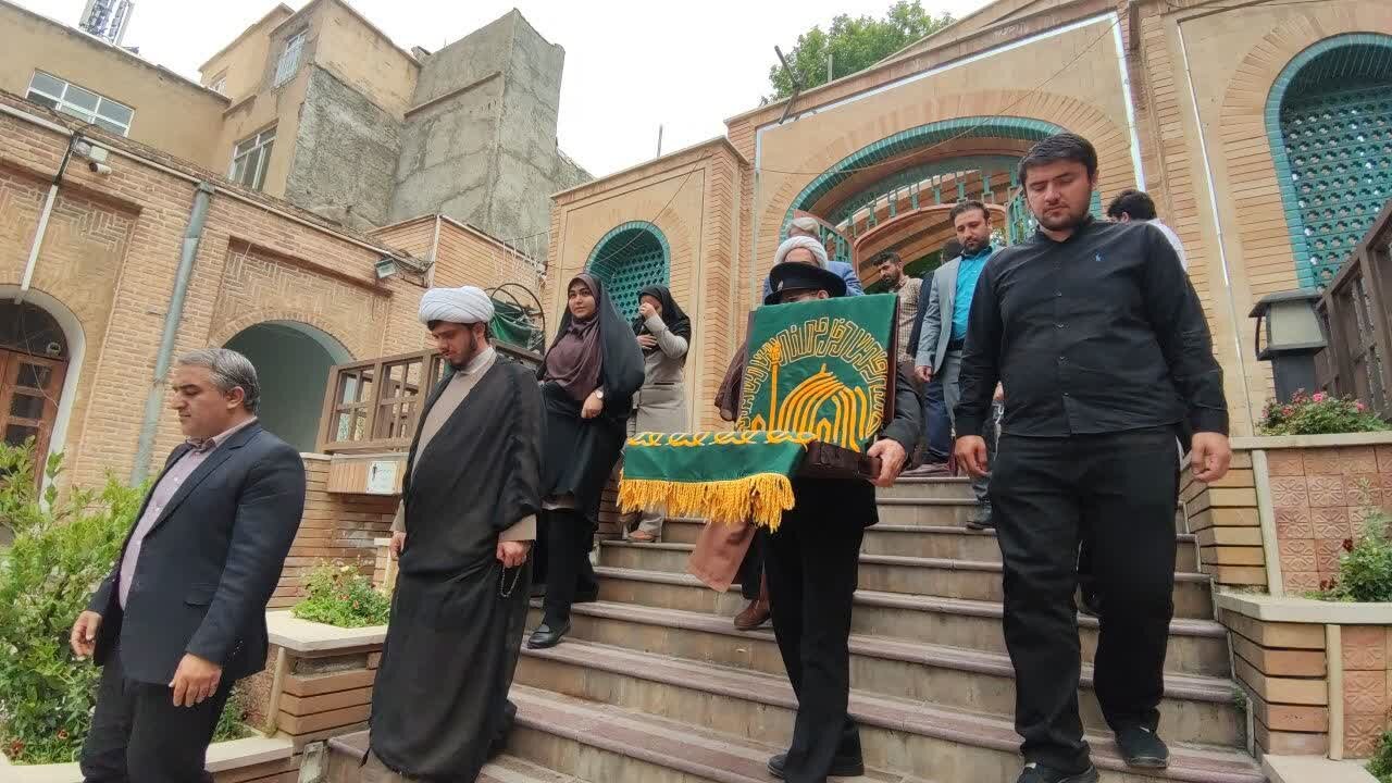 مراسم شهادت آیت‌الله رییسی درامامزاده هاجرخاتون(س)سنندج برگزار شد