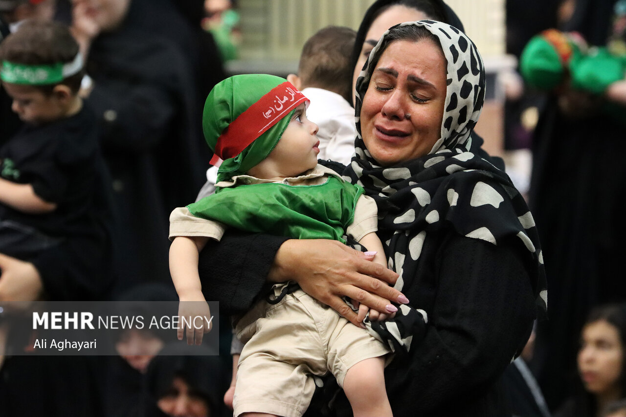 مراسم «شیرخوارگان حسینی» در ارومیه