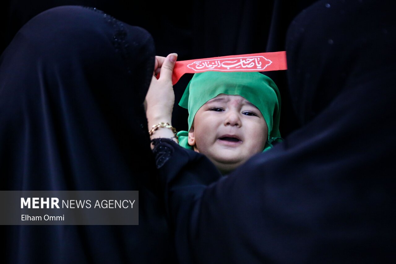 مراسم «شیرخوارگان حسینی» در سنندج