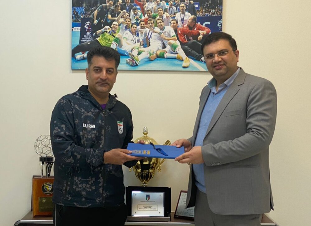 مراسم معارفه سرمربی تیم فوتسال جوانان ایران برگزار شد