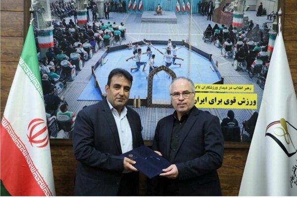 مراسم معارفه سرپرست فدراسیون زورخانه‌ای و کشتی پهلوانی برگزار شد