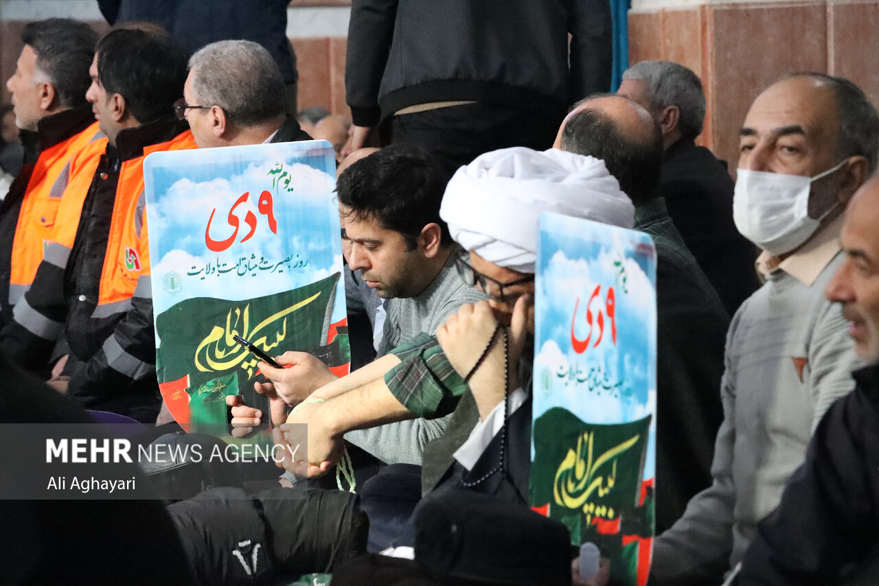 مراسم گرامیداشت حماسه عاشورایی نهم دی در مصلی امام خمینی
ارومیه