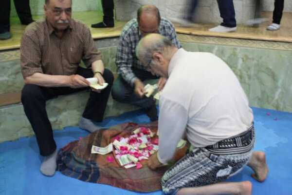 مراسم گلریزان «مهرگردون» آغاز شد