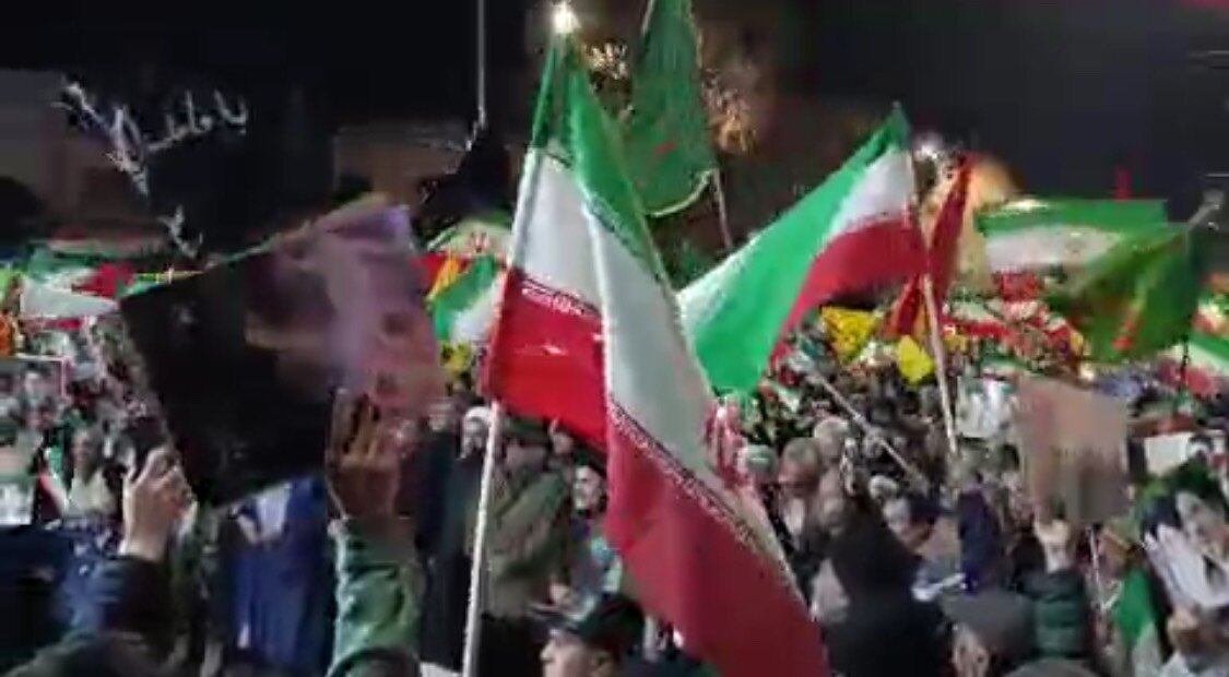 مردم ارومیه همچنان پرشور در میدان؛ طنین «الله اکبر» طنین انداز شد