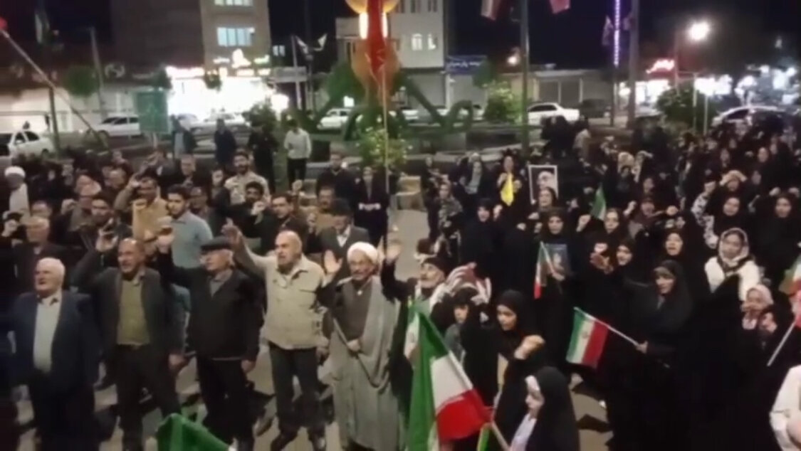 مردم چایپاره پای کار انقلاب همچنان ایستاده اند