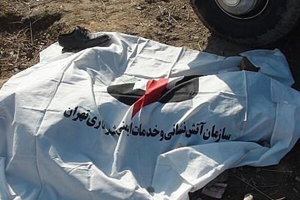 مرگ راننده ال نود در اثر برخورد شدید با وانت پیکان