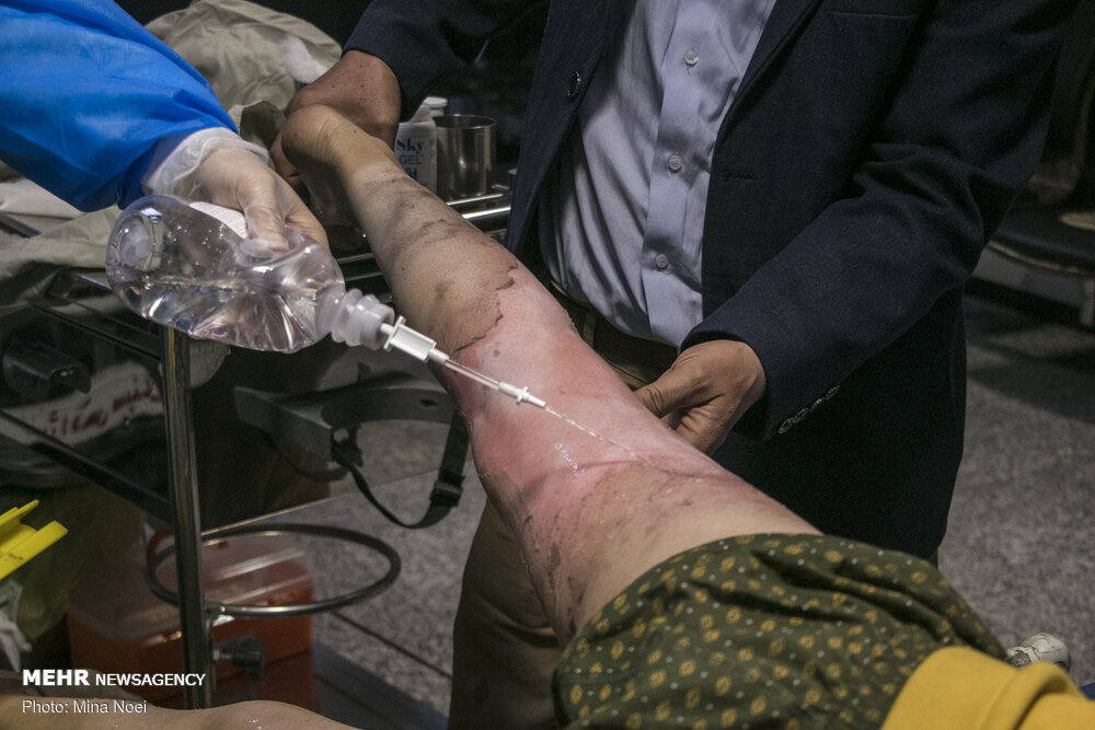 مرگ یک جوان در پرند/دست جوان نصیرشهری قطع شد