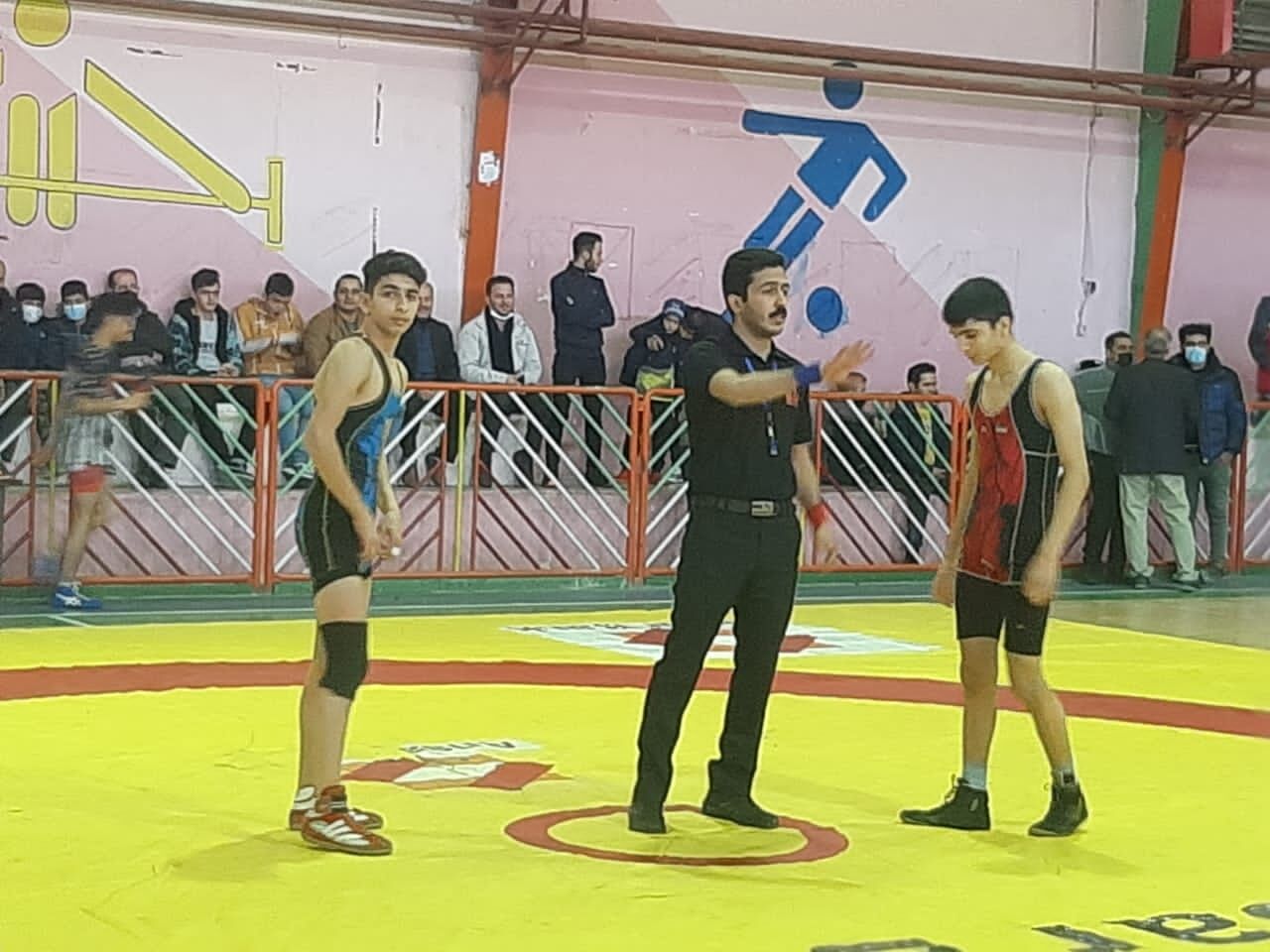 مسابقات استانی کشتی فرنگی جوانان در بیجار برگزار می‌شود