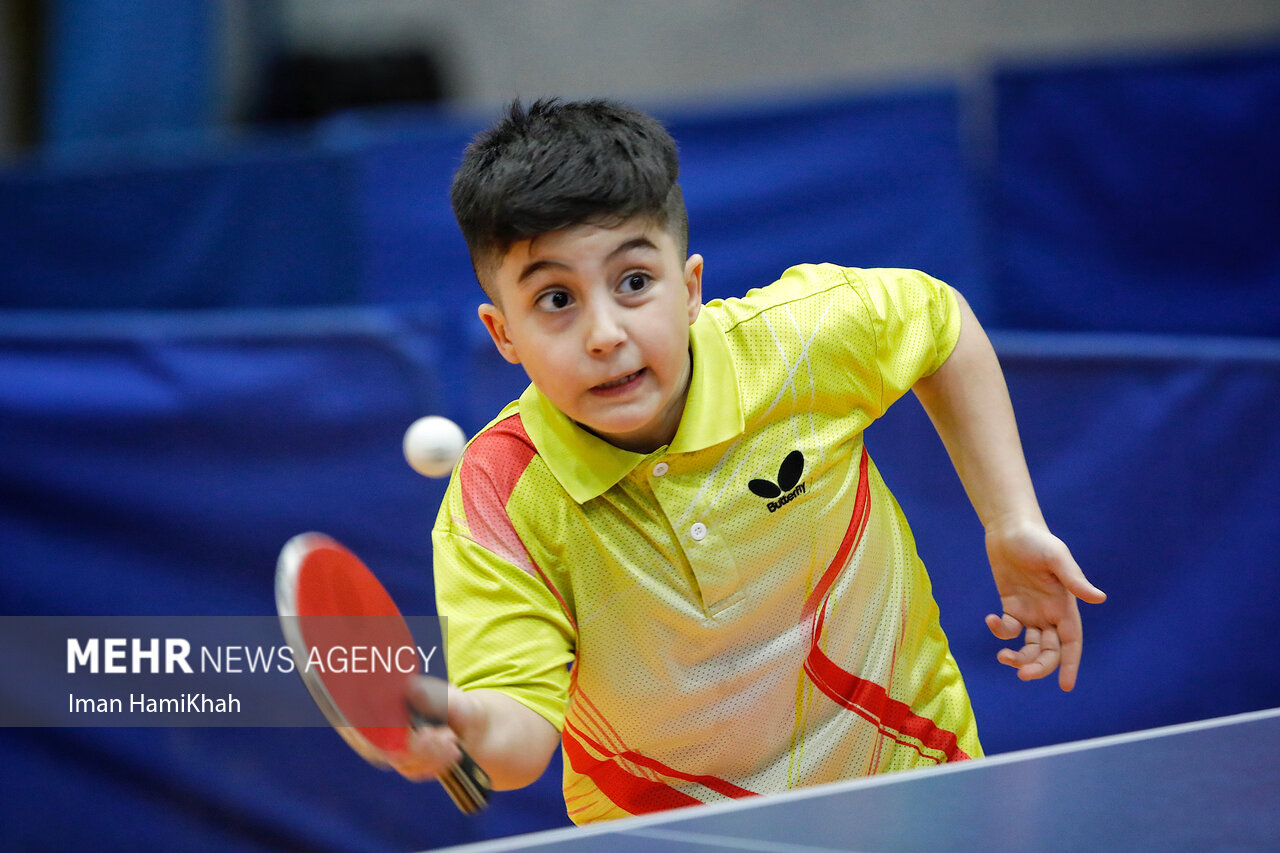 مسابقات تنیس روی میز نونهالان قهرمانی کشور