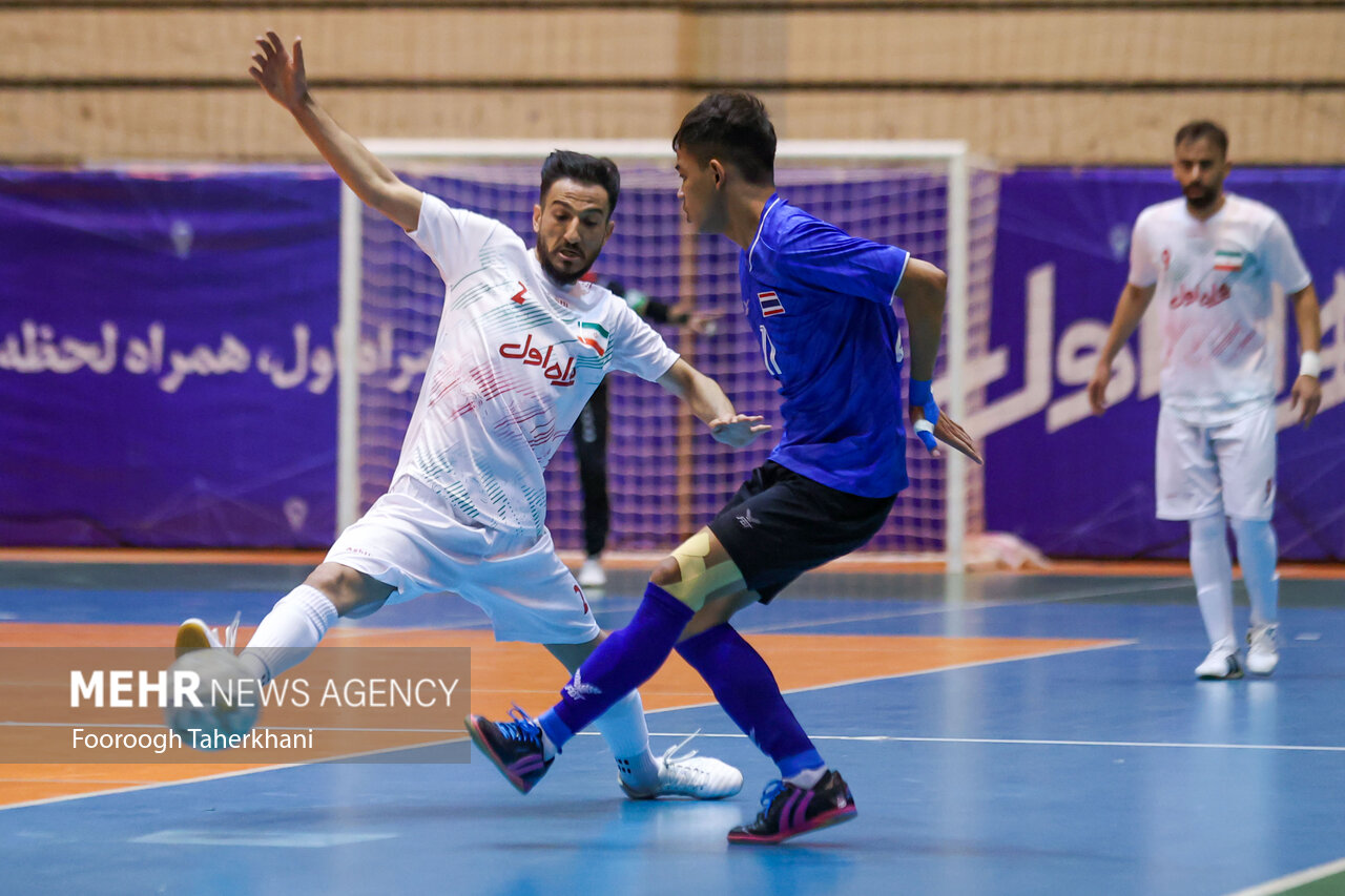مسابقات قهرمانی فوتسال آسیا و اقیانوسیه ایران -تایلند