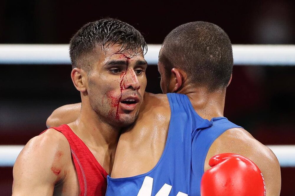 مصدومیت دردسرساز بوکسور مدال آور/شه بخش شاید به دیدار بعدی نرسد