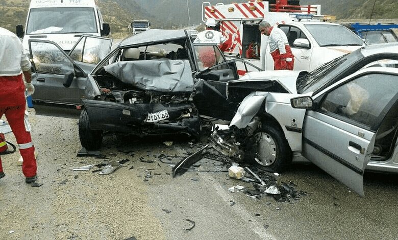 مصدومیت ۸ نفر در سانحه رانندگی در محور سلماس به تازه شهر
