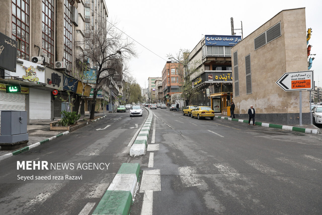 معابر پایتخت خلوت است/ با سرعت مقرره برانید