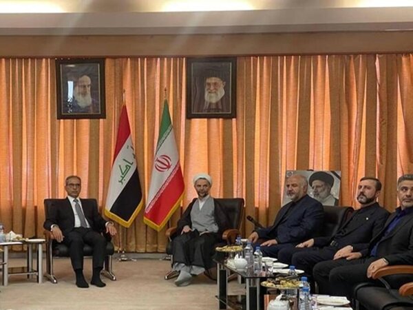 معاون اول قوه قضاییه با رییس شورای عالی قضایی عراق دیدار
کرد