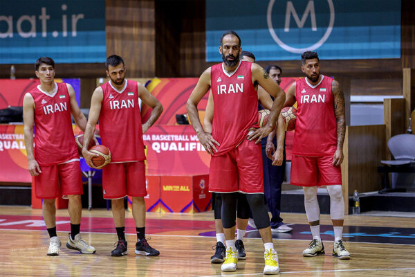 معرفی ۱۳ اردونشین تیم ملی بسکتبال برای کاپ آسیا