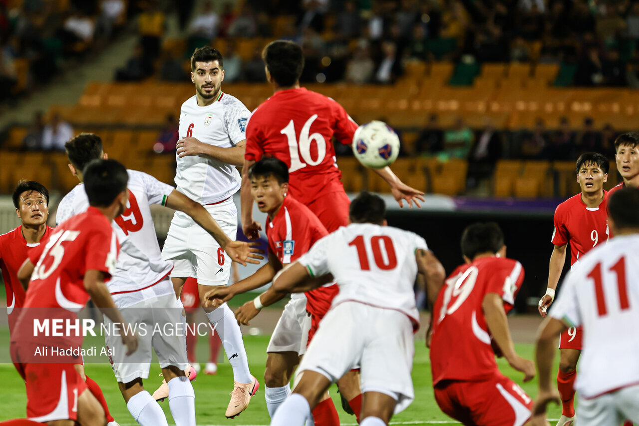 مقدماتی جام جهانی ۲۰۲۶ – ایران و کره شمالی