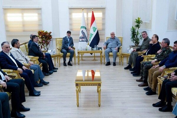 ملاقات فرمانده الحشد الشعبی با سردار رادان