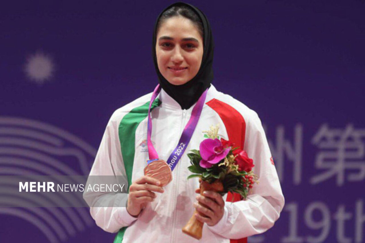  «ملیکا میرحسینی» مسافر مسابقات جهانی چین شد
