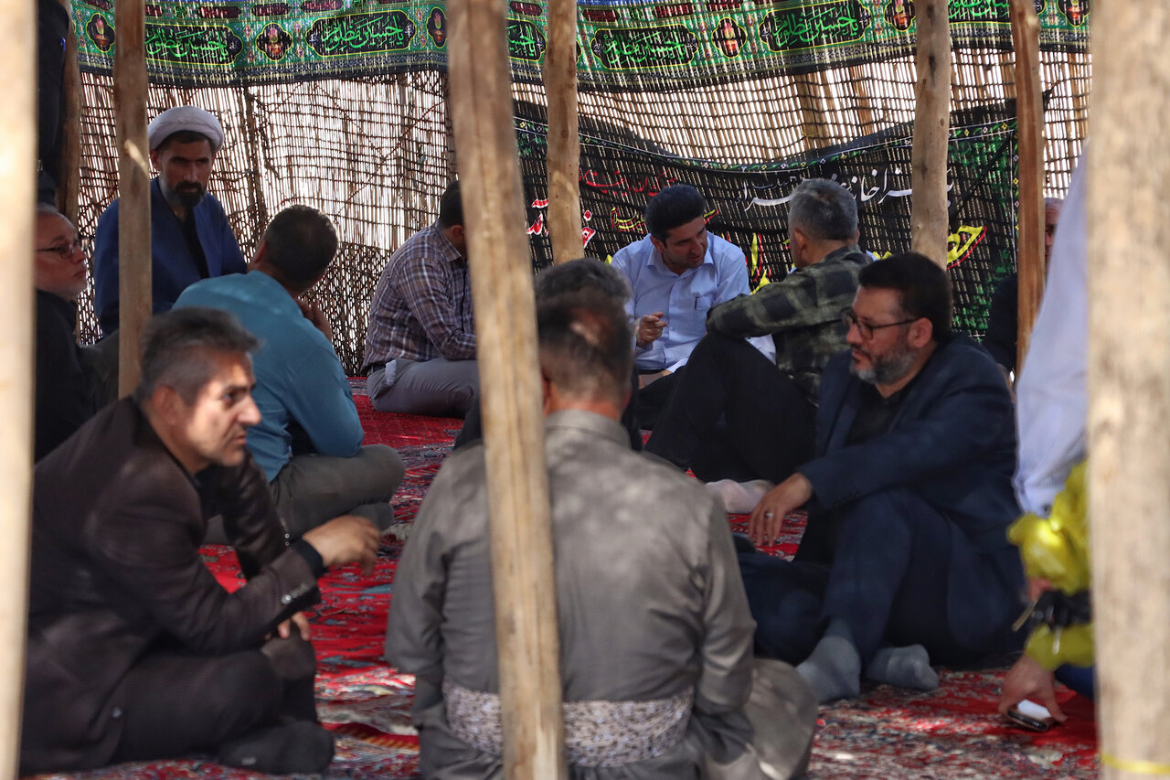 موکب اهل سنت پیرانشهر با اسکان شبانه ۴۰۰ نفر در  تمرچین راه‌اندازی شد