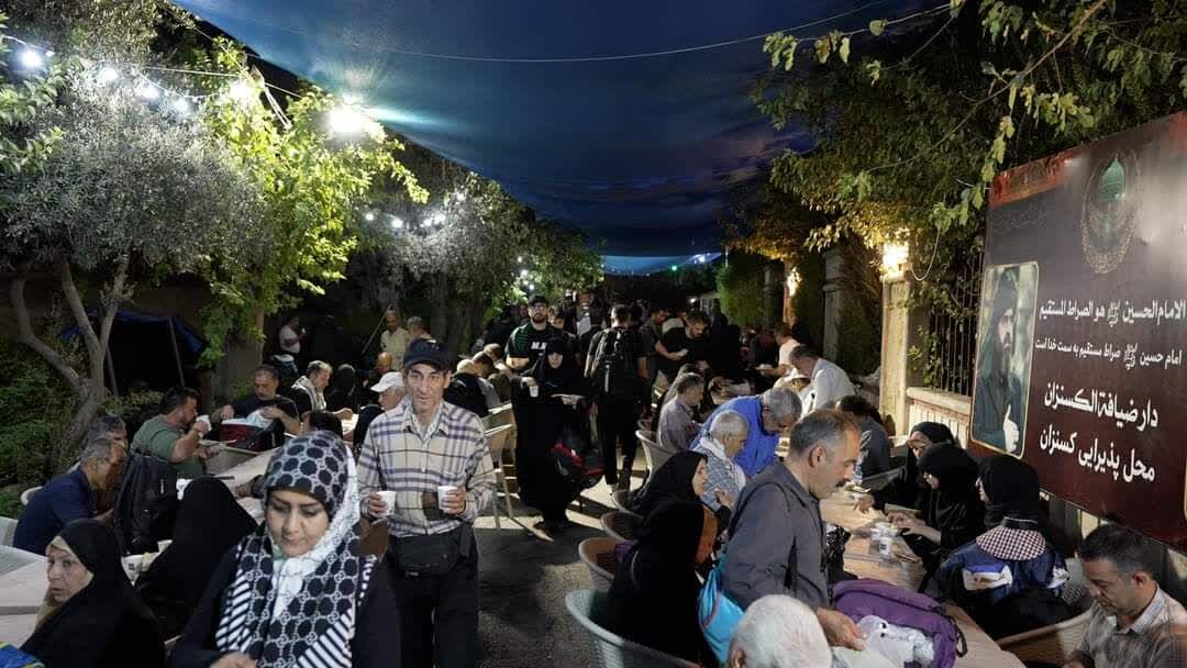 موکب پیامبر اعظم(ص) شهر سلیمانیه عراق میزبان زائران
اربعین