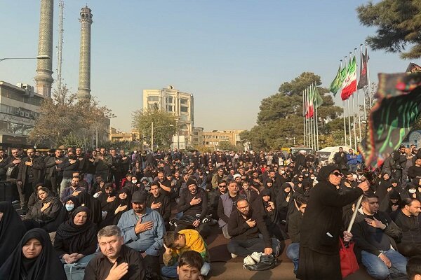 میدان نبوت میزبان اجتماع سوگواران حضرت زهرا(س) شد