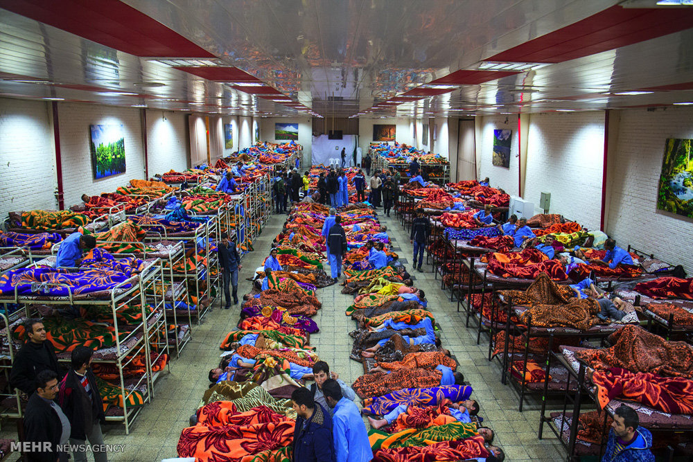 میزبانی مددسرای منطقه ۱۱ از ۶ هزار بیخانمان در شبهایسرد