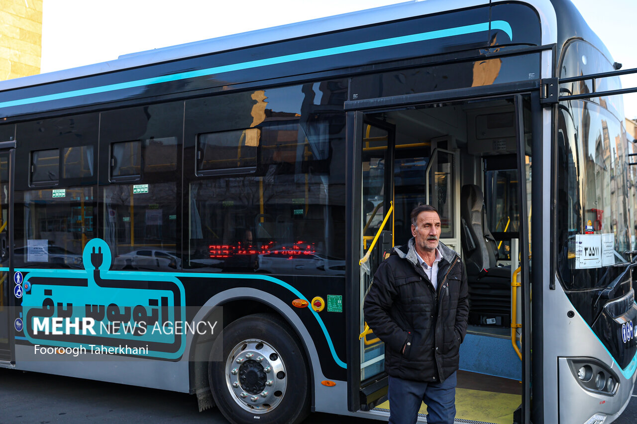 ناوگان سبز تهران گستردهتر شد؛ افزایش اتوبوسهای برقی