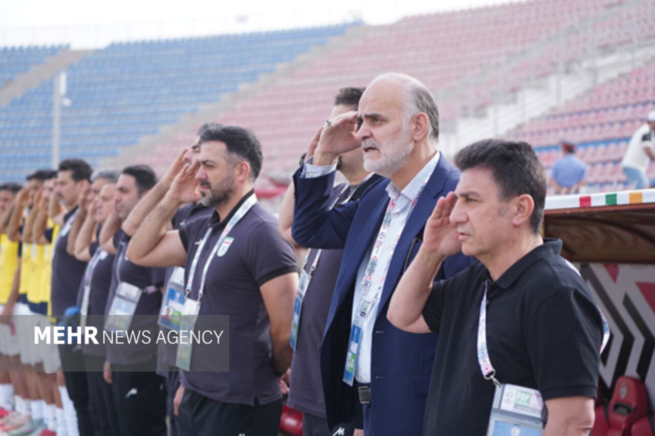 نبی: بازیکنان هماهنگی بیشتری پیدا میکنند؛ برای فینال آماده میشویم