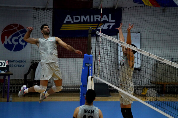 نتیجه دیدار تدارکاتی تیم ملی والیبال با صربستان مهم نیست