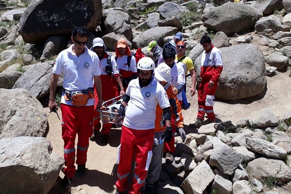نجات ۶۷ نفر در حوادث طی یک هفته توسط هلالاحمر تهران