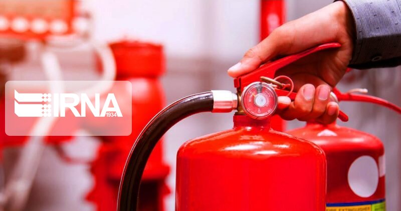 نخستین محموله کپسول آتشنشانی ساخت ایران به خارج از کشور صادر شد